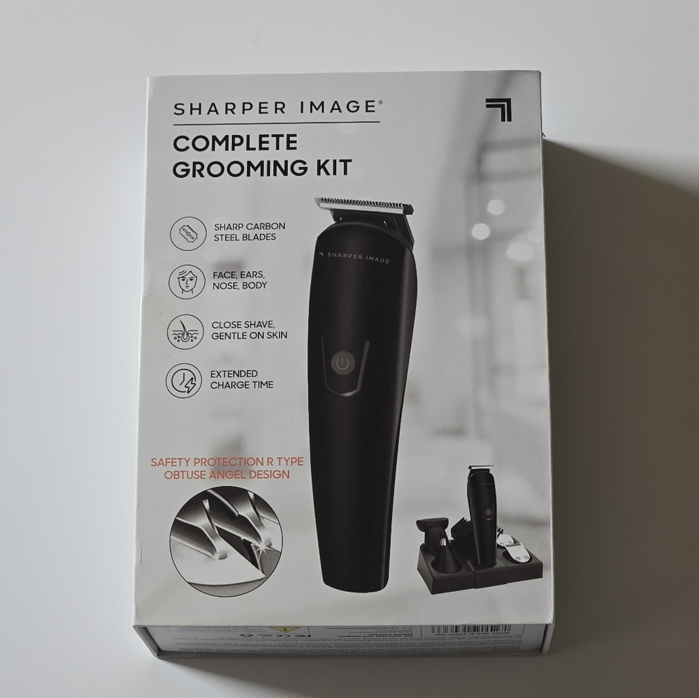 Sharper Image Complete‎ Grooming Kit | Beard, Hair & Detail Trimmer Set